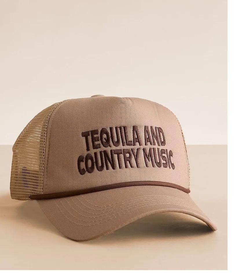 Embroidered trucker cap