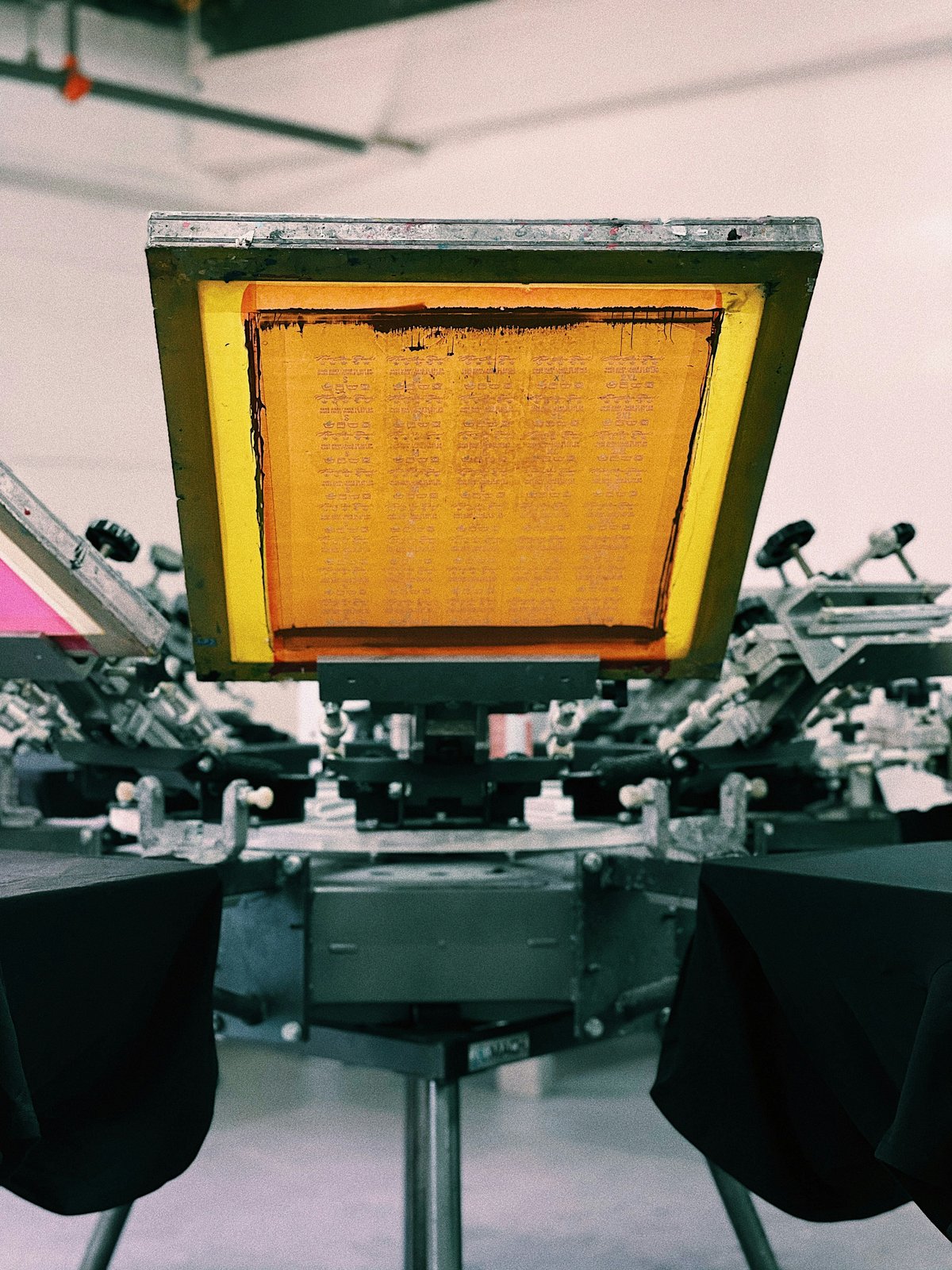 Screen printing machine